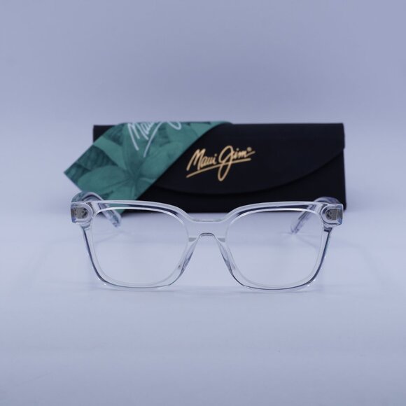 Maui Jim MJO2301 05 Square Eyeglasses - Transparent 49mm - Picture 3 of 10